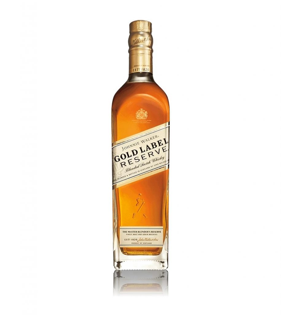 Johnnie walker gold label whisky