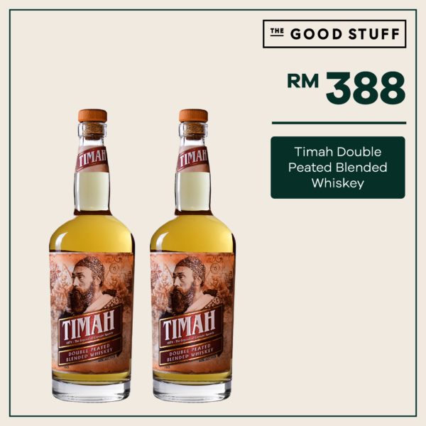 Twin Timah Double Peated Blended Whiskey