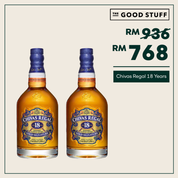 Chivas Regal 18 Years Duo