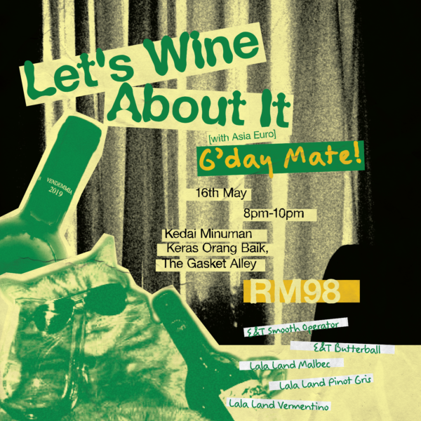 Let's Wine About it: G' Day Mate! with AsiaEuro
