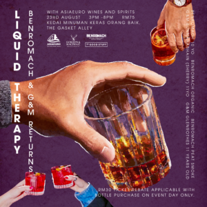 Liquid Therapy: Benromach & G&M @ Kedai Minuman Keras Orang Baik, The Gasket Alley PJ